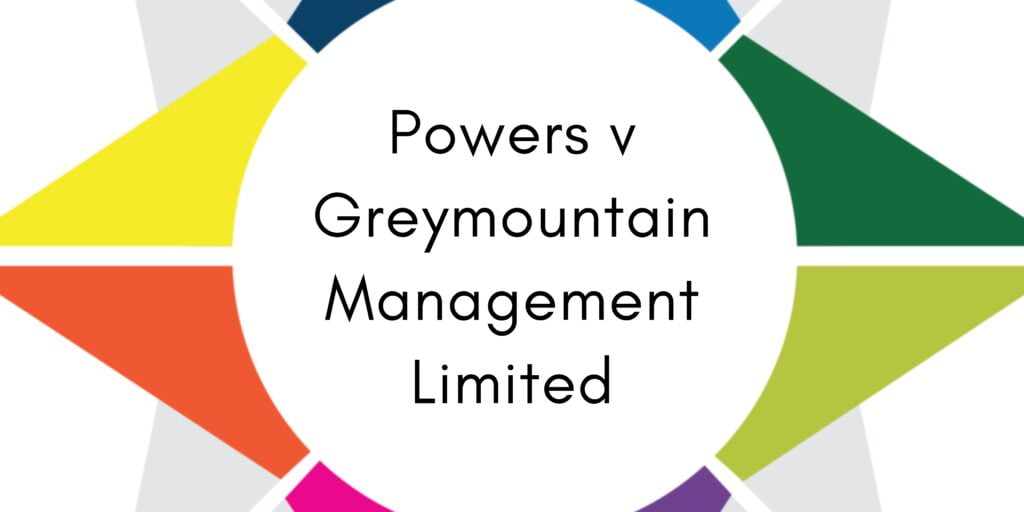 Powers v Greymountain